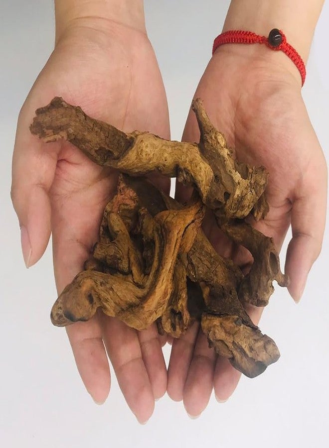 YZHZOM قطع صغيرة من الخشب الطبيعي الطافي لتزيين أحواض السمك، خشب طافي طبيعي مختار بعناية لتزيين أحواض الزواحف، ديكور خشبي لأحواض الزواحف (قطع من الخشب الطافي 4-6 بوصة، 4 قطع) - Image 2